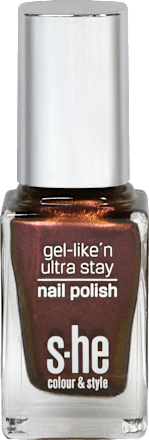 Nagellack gel-like'n ultra 322/421 s-he colour&style