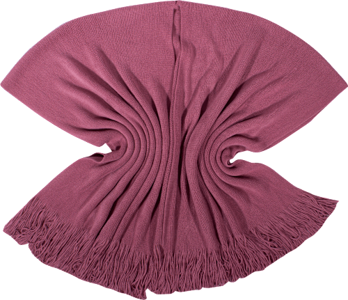 Poncho offen altrosa Accessories