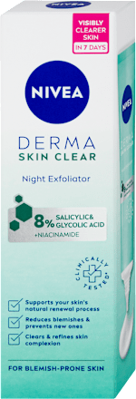 DERMA éjszakai hámlasztó NIVEA
