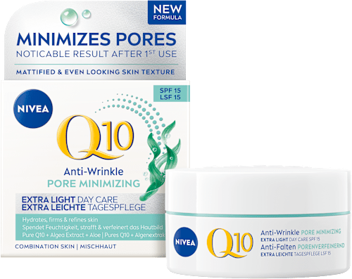 Q10 denní krém proti vráskám OF 15 Pore Minimizing NIVEA