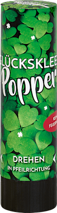Party Popper Glücksklee keine Marke