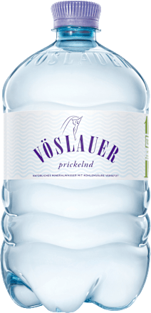 Natürliches Mineralwasser prickelnd VÖSLAUER
