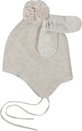 Babyset Wollmix grau keine Marke