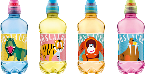 Mineralwasser für Kids sortiert VÖSLAUER