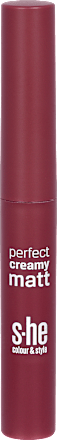 Rúž na pery perfect creamy matt - 336/006 s-he colour&style