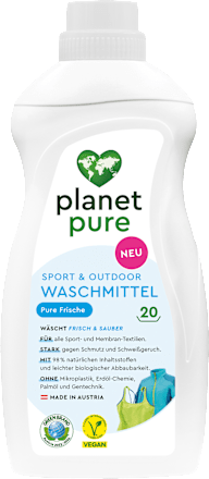 Sportwaschmittel Flüssig Outdoor planet pure