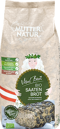 Saatenbrot Bio Backmischung MUTTER NATUR