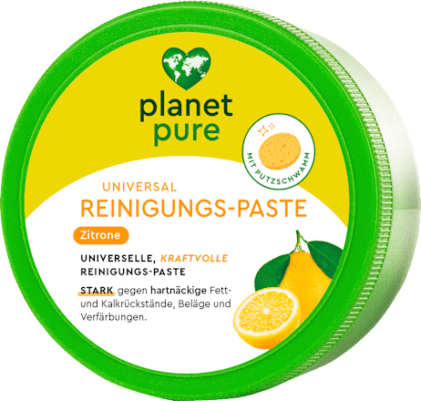 Reinigungspaste universal Zitrone  planet pure