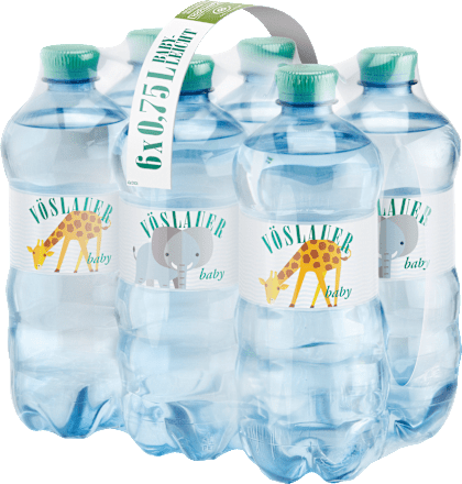 Mineralwasser für Babys ohne Kohlensäure VÖSLAUER