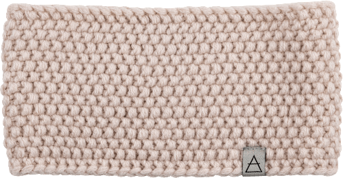 Fleece traka za glavu - Cream PURSET