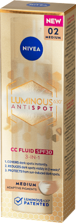 CC krém Cellular Luminous630 SPF30 středně tmavý odstín NIVEA