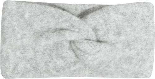 Stirnband hellgrau PURSET