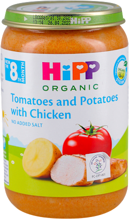 ORGANIC kašica - krompir i paradajz sa piletinom, od 8. meseca HiPP