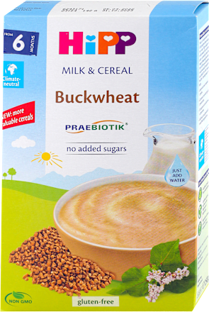 Instant mlečna kaša - heljda, od 6. meseca HiPP