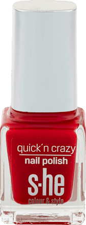 Nagellack quick'n crazy 323/620 s-he colour&style