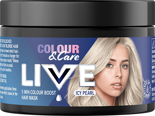 Оцветяваща маска за коса Colour&Care, Pearl Schwarzkopf LIVE