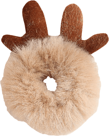 Scrunchi Xmas beige keine Marke