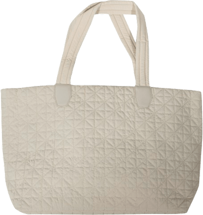 Tasche beige mit Steppmuster PURSET