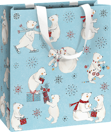 Geschenktasche Weihnachten Mittel Dekorieren & Einrichten