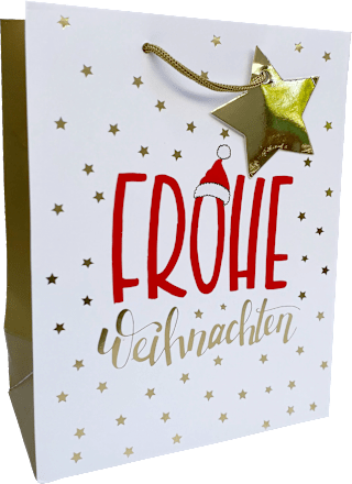 Geschenktasche Weihnachten Mittel Dekorieren & Einrichten