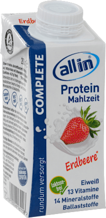Trinkmahlzeit Protein Complete Erdbeere all in