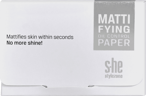 Spezialpapier Mattifying Oil Control Paper s-he colour&style