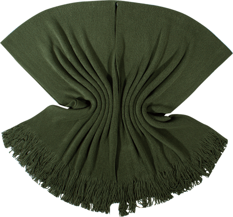 Poncho offen grün Accessories