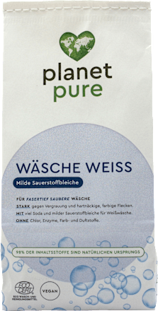 Wäsche Weiß planet pure