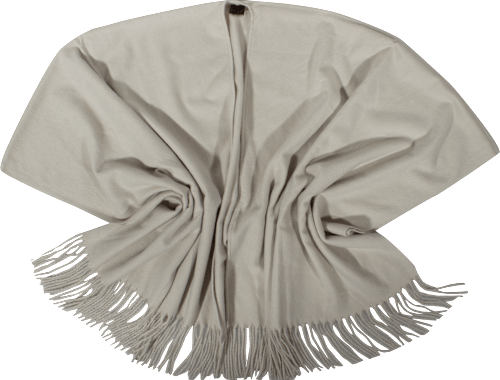 Poncho offen beige PURSET