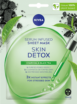 Urban Skin Detox mască tip șervețel NIVEA