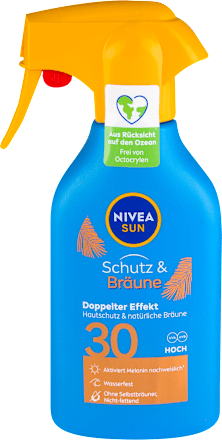 Protect & Bronze sprej sa raspršivačem za zaštitu od sunca, SPF 30 NIVEA SUN