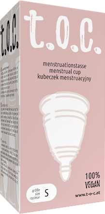 Menstruationstasse Gr. S t.o.c.