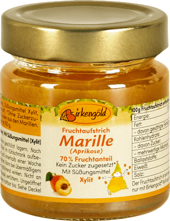 Fruchtaufstrich Marille Birkengold