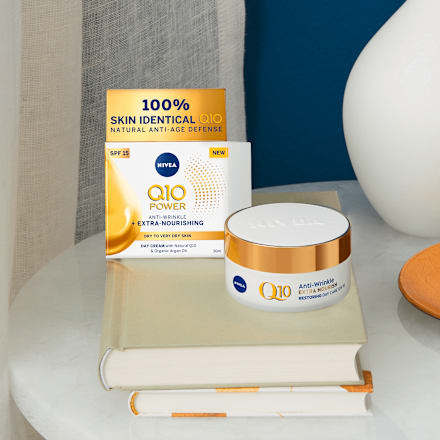 Q10 EXTRA NOURISH - dnevna krema protiv bora, SPF 15 NIVEA