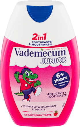 2u1 Junior pasta za zube - jagoda Vademecum