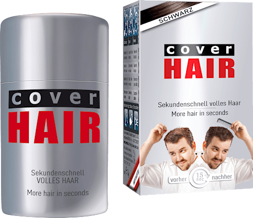 Streuhaar Haarverdichter black Cover Hair