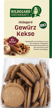 Gewürz-Kekse Bio Hildegard Grünkraft