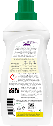 Vollwaschmittel universal Lavendel planet pure