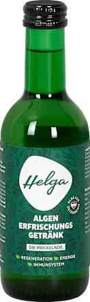 Erfrischungsgetränk Algen Helga