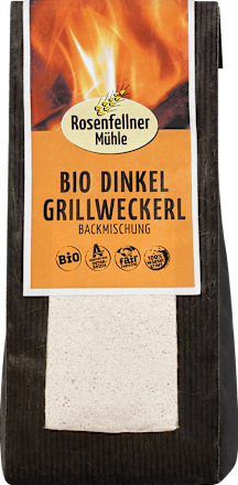 Backmischung Bio Dinkel Grillweckerl Rosenfellner Mühle