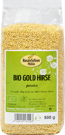 Getreide Goldhirse Bio Rosenfellner Mühle