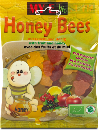 Fruchtgummi Honey Bees MY E. bio