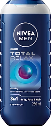 Gel za tuširanje 3 v 1 Total Relax NIVEA MEN