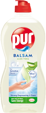 prostředek na mytí nádobí Aloe Vera pur