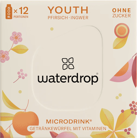 Brausetabletten Microdrink Youth waterdrop