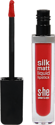 silk matt tečni karmin za usne – 338/010 s-he colour&style