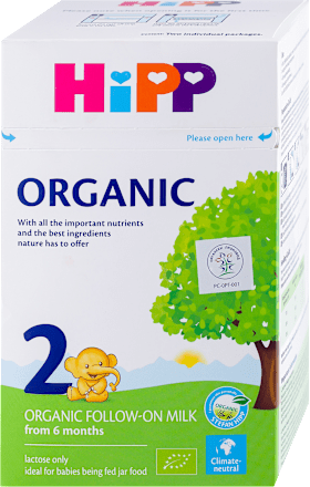 ORGANIC 2 prelazno mleko za odojčad, od 6. meseca HiPP