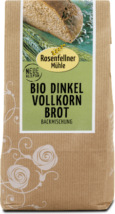 Backmischung Bio Dinkelvollkornbrot Rosenfellner Mühle