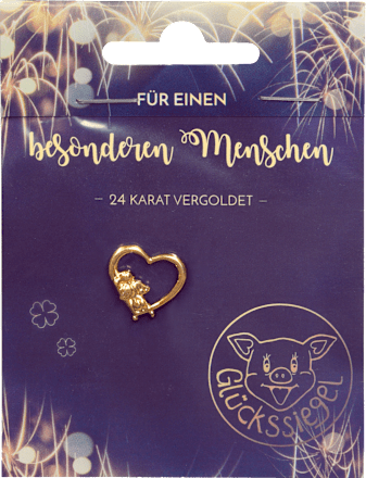 Glücksbringer vergoldetes Engerl keine Marke