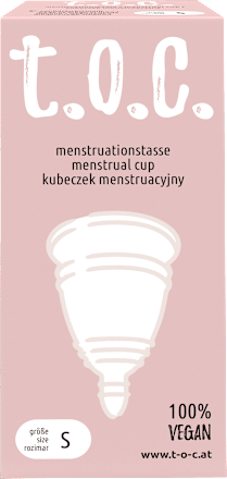 Menstruationstasse Größe S t.o.c.